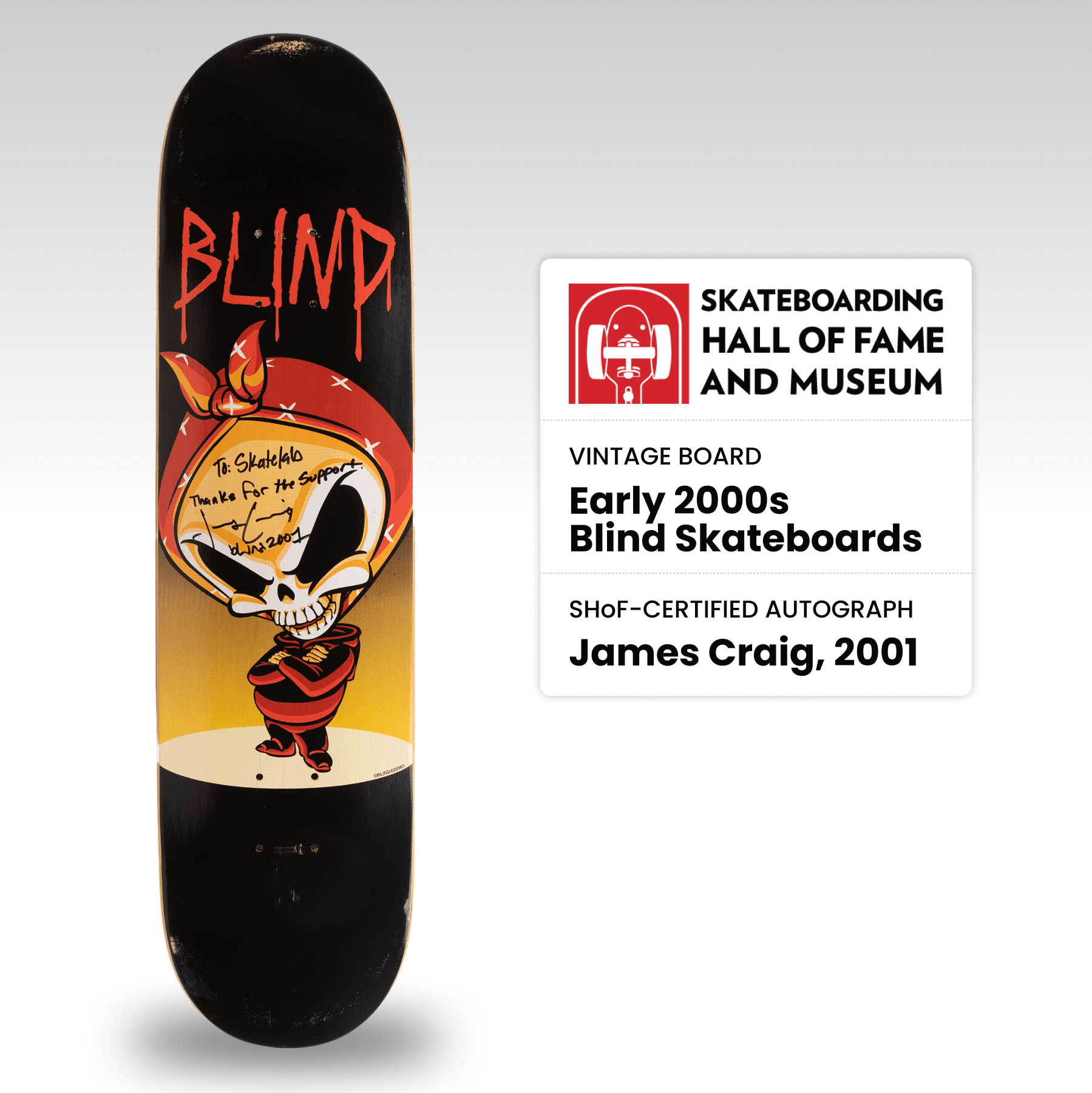 James Craig | Blind Skateboards